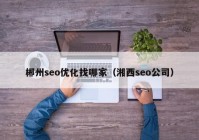 郴州seo优化找哪家（湘西seo公司）